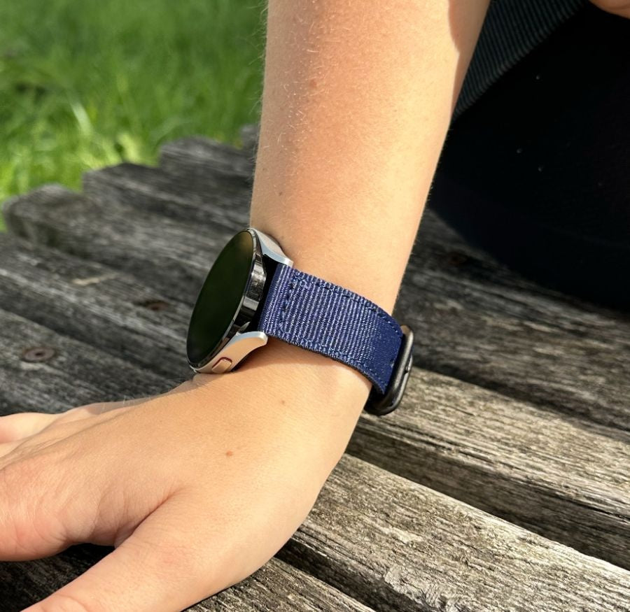 Honor Magic Watch 2 Nylonarmband mit Schnallenverschluss (Blau)