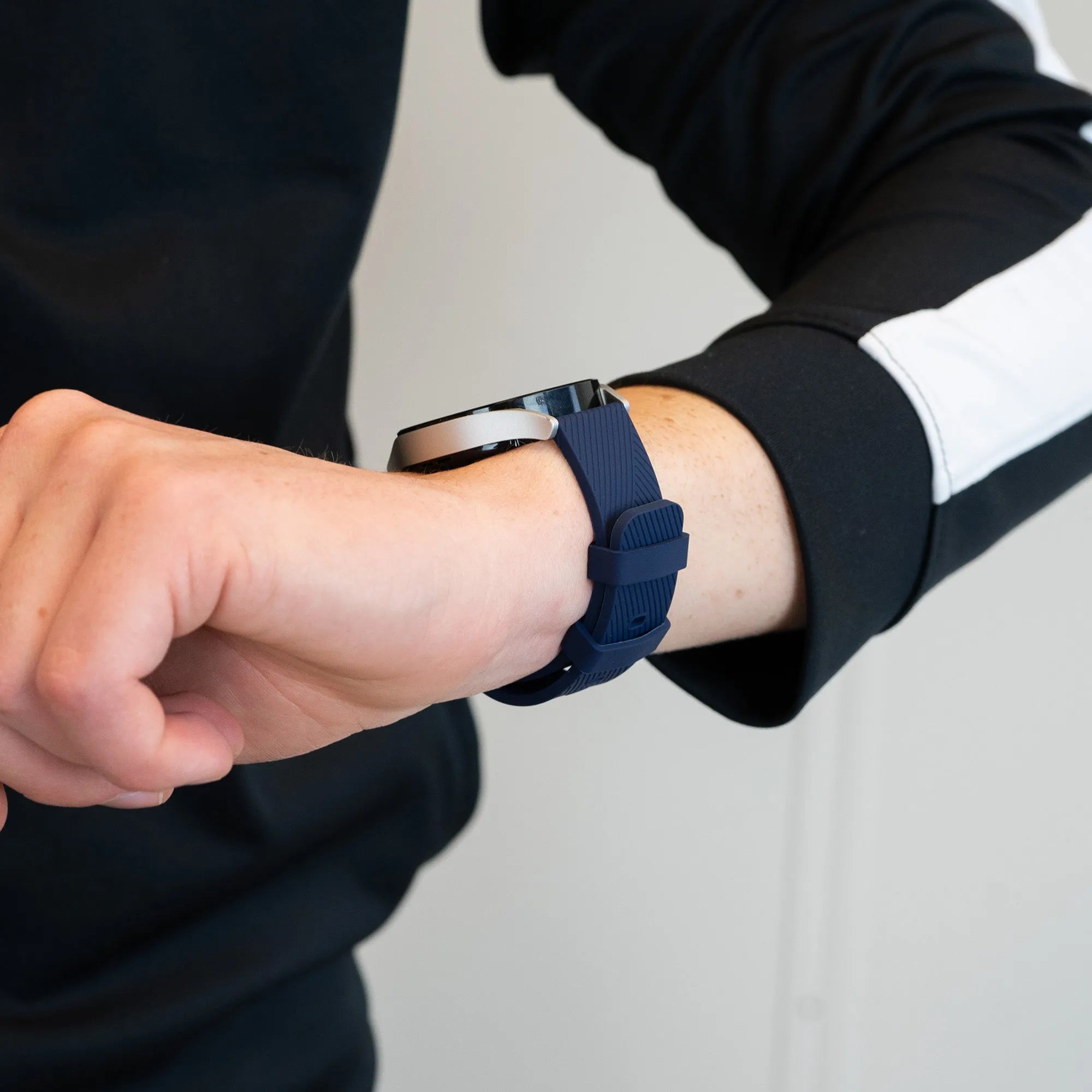 Bandz Coros Pace 2 Silikonarmband 'Deluxe' (Dunkelblau)