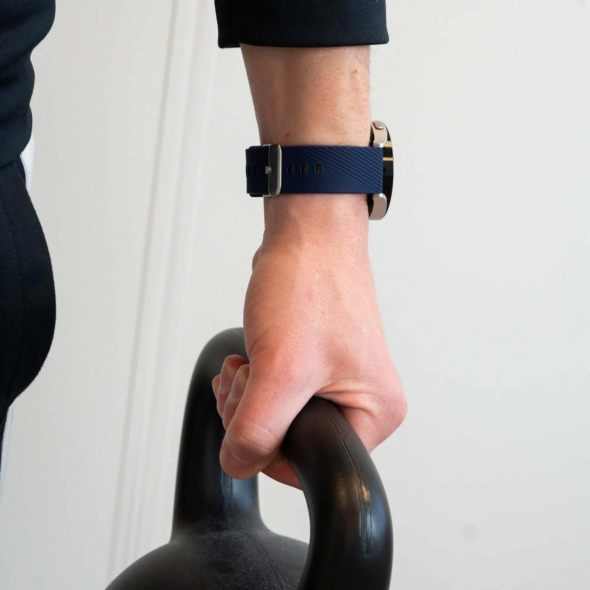 Bandz Oppo Watch X2 Silikonarmband 'Deluxe' (Dunkelblau)