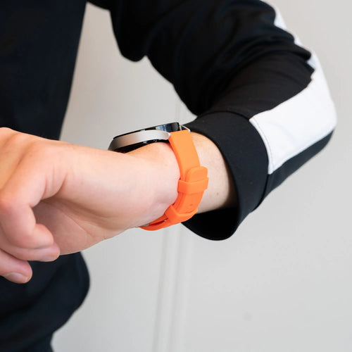Bandz Gard Pro Health Smartwatch 3 - 41mm Silikonarmband 'Deluxe' (Orange)