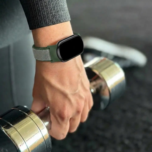 Nylon Strap, olive green, lifestyle photo