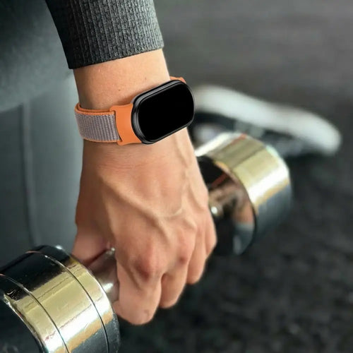 Xiaomi Smart Band 9 Nylon Strap (Orange-Brown)