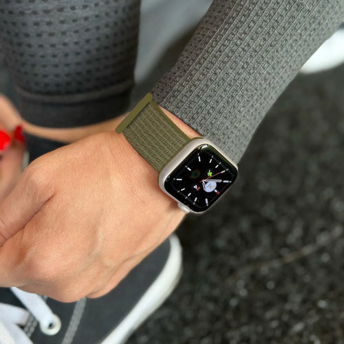 Nylon Strap, olive, lifestyle photo