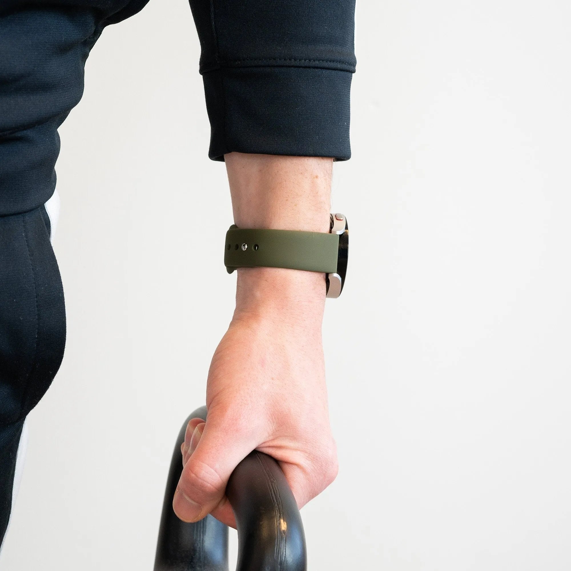 Bandz Coros Apex 2 Sportarmband 'Deluxe' (Olivgrün)