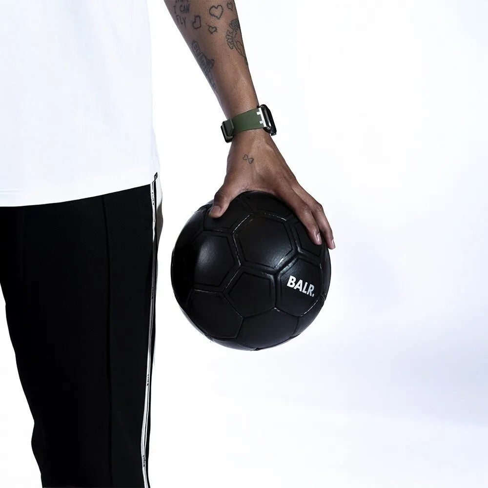 Balr. Apple Watch Ultra flüssiges Silikonarmband (Grün/Titan)