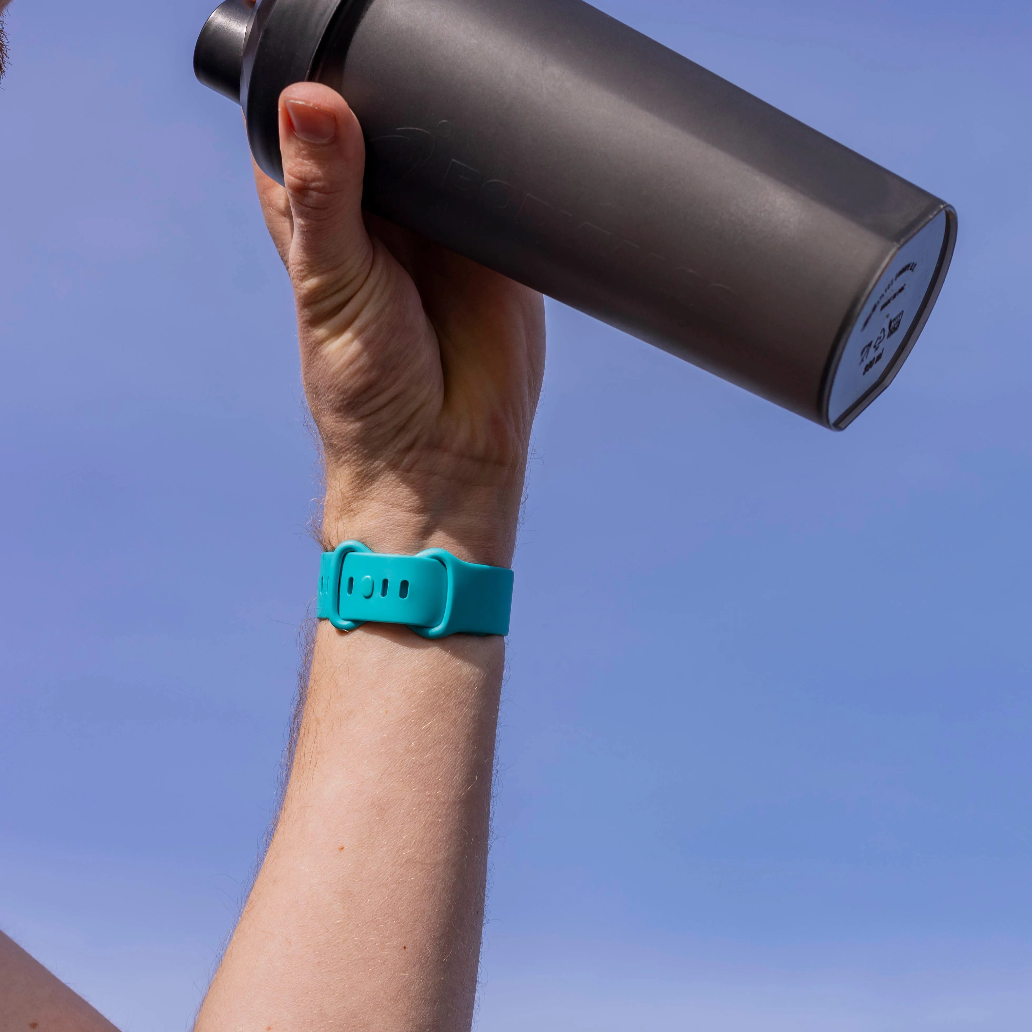 Fitbit Sense 2 Silikonarmband Classic (Aqua)