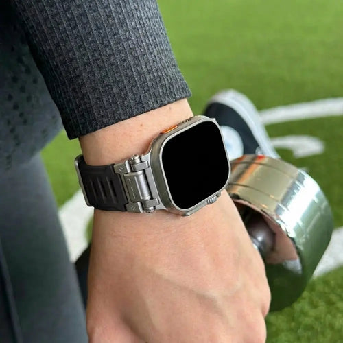 Bandz Apple Watch TPU Armour Strap (Black)
