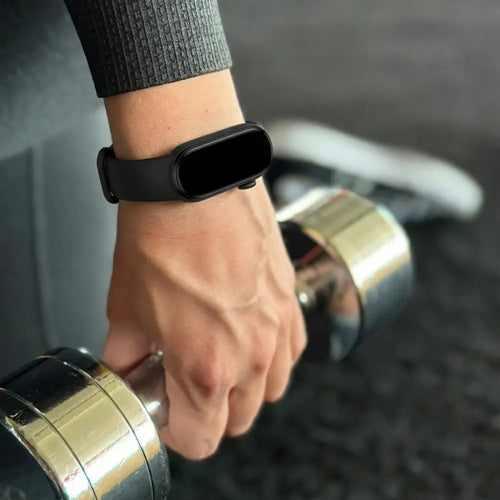 Silicone Strap, black, lifestyle photo
