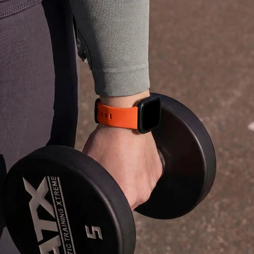 Huawei Band 6 Silicone Strap (Dark Orange)