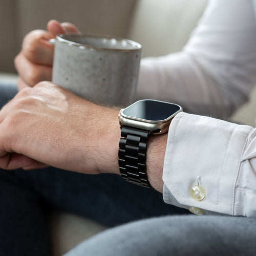 Apple Watch Titanarmband (Schwarz)
