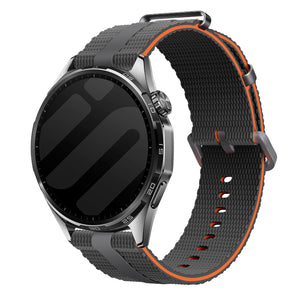 Xiaomi Watch S5 Silikon Active Armband (Hellgrau/Orange)