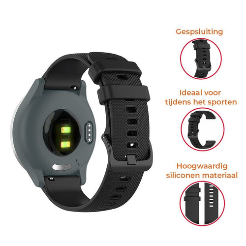 Huawei Watch GT 5 Pro - 42mm Silikonarmband (Schwarz)