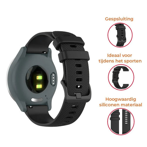 Huawei Watch GT 5 Pro - 42mm Silikonarmband (Schwarz)