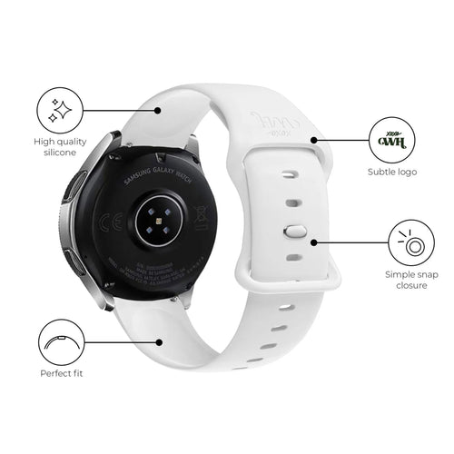 xoxo Wildhearts Polar Ignite 2 Silicone Strap (White)