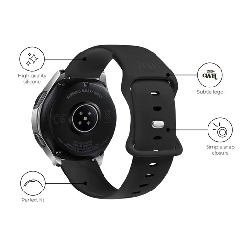 xoxo Wildhearts Polar Ignite 2 Silikonarmband (Schwarz)
