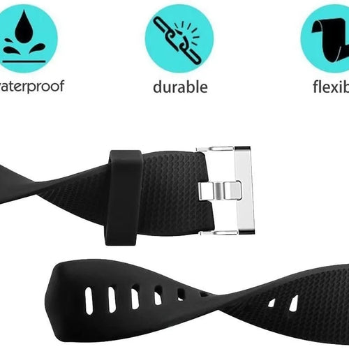 Silicone Strap, black, promotional banner