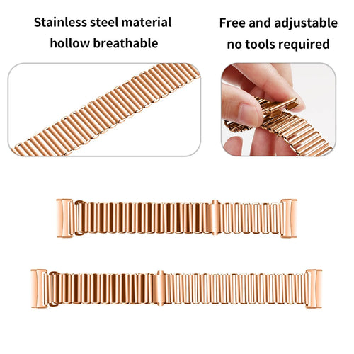 Steel Loop Strap, rose gold, promotional banner