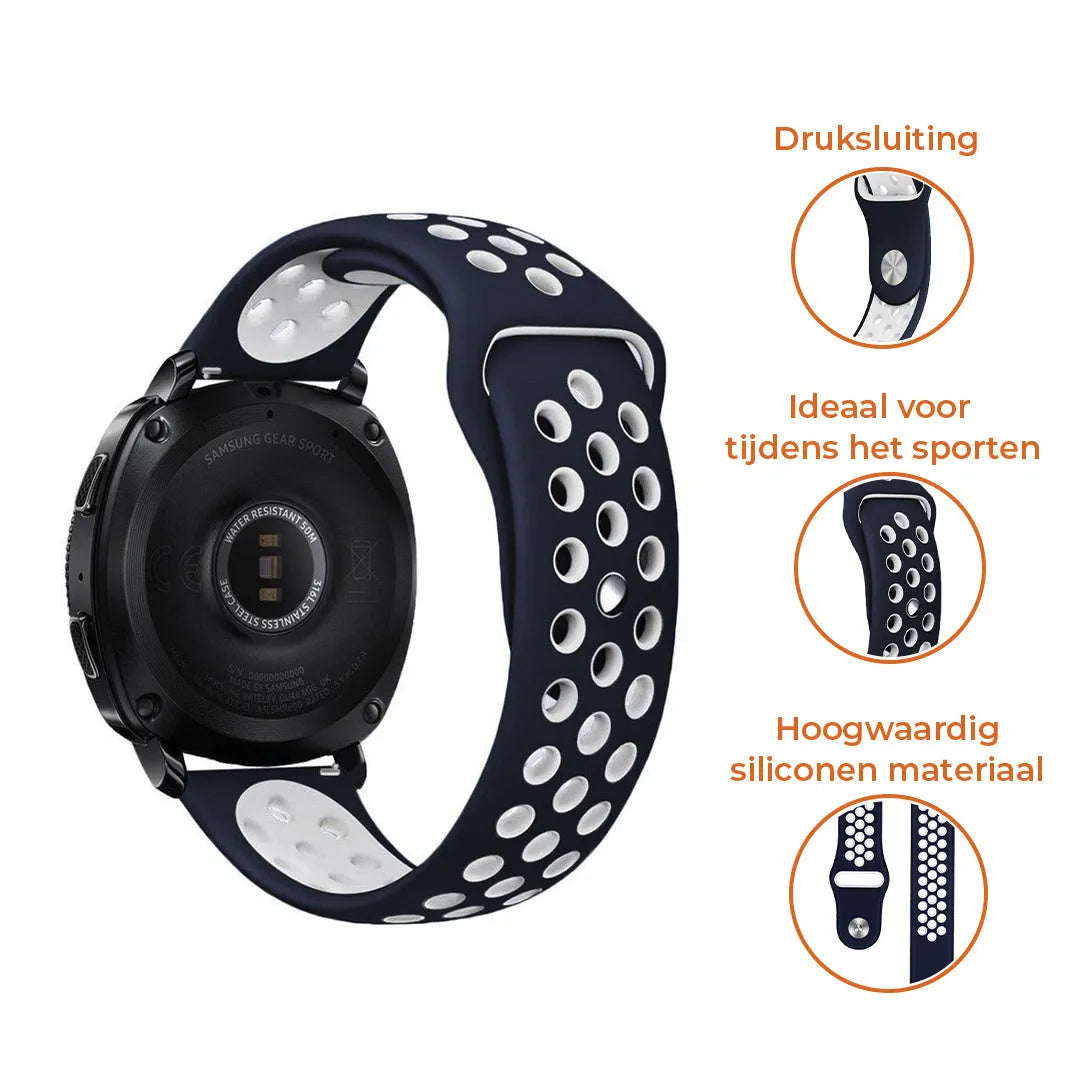 Suunto vertikaler Sportarmband (blau/weiß)