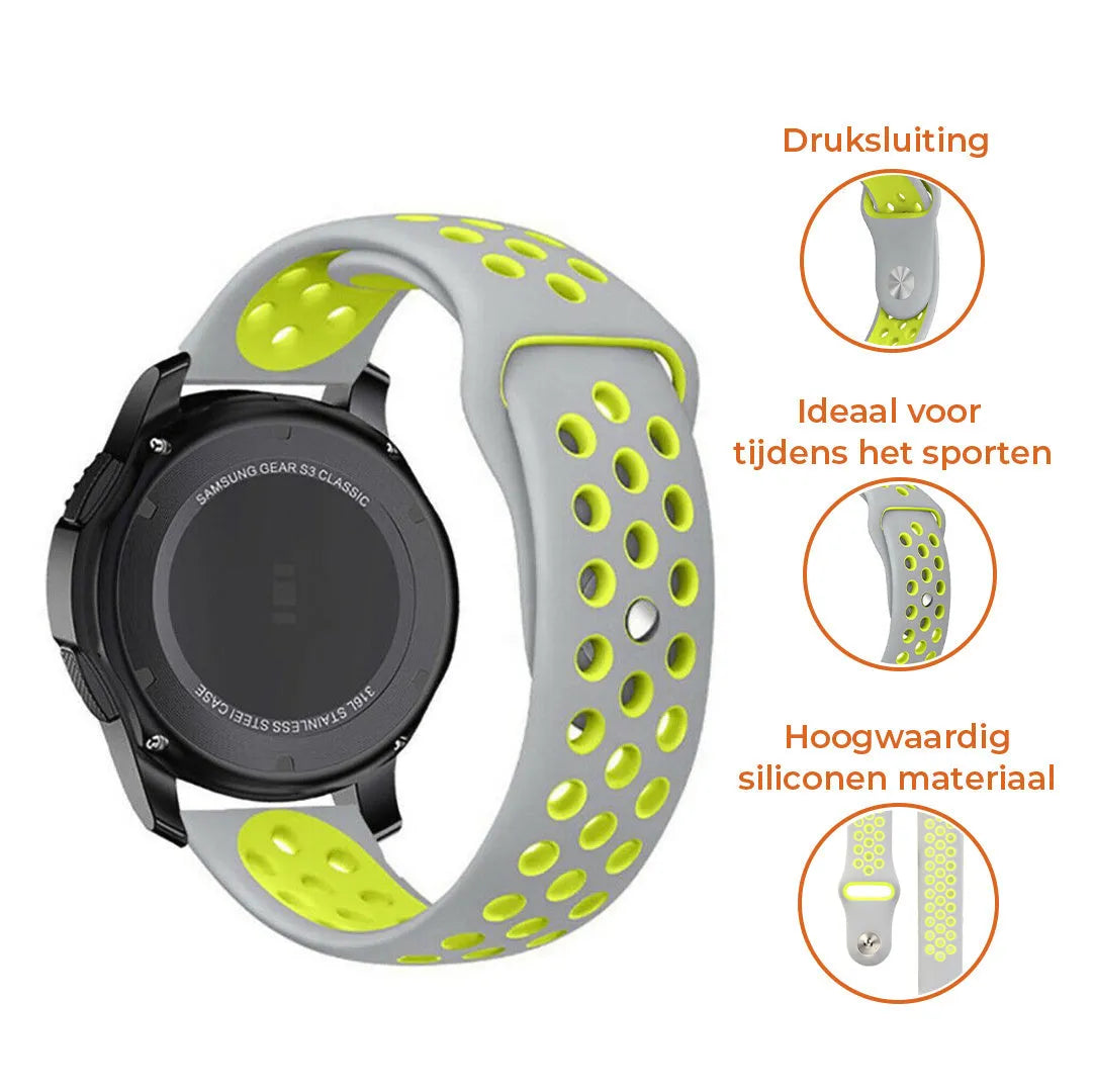 Suunto vertikaler Sportarmband (Grau/Gelb)