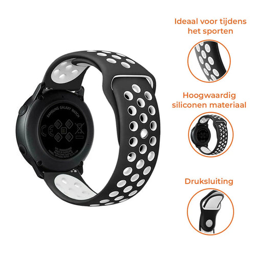 Suunto vertikaler Sportarmband (Schwarz/Weiß)