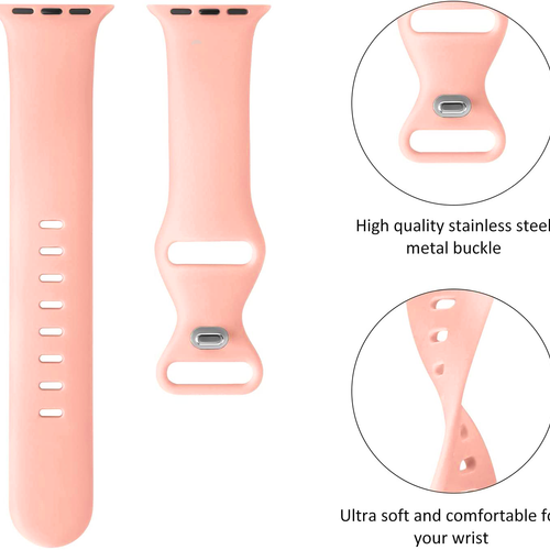 Silicone Strap, light pink, promotional banner