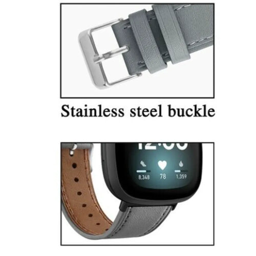 Modern Leather Strap, grey, promotional banner