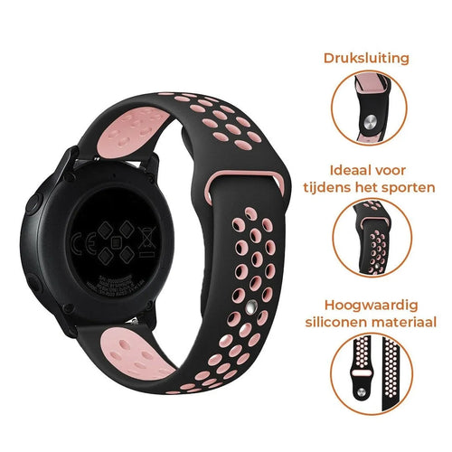 Suunto 9 Peak Sports Armband (schwarz/rosa)