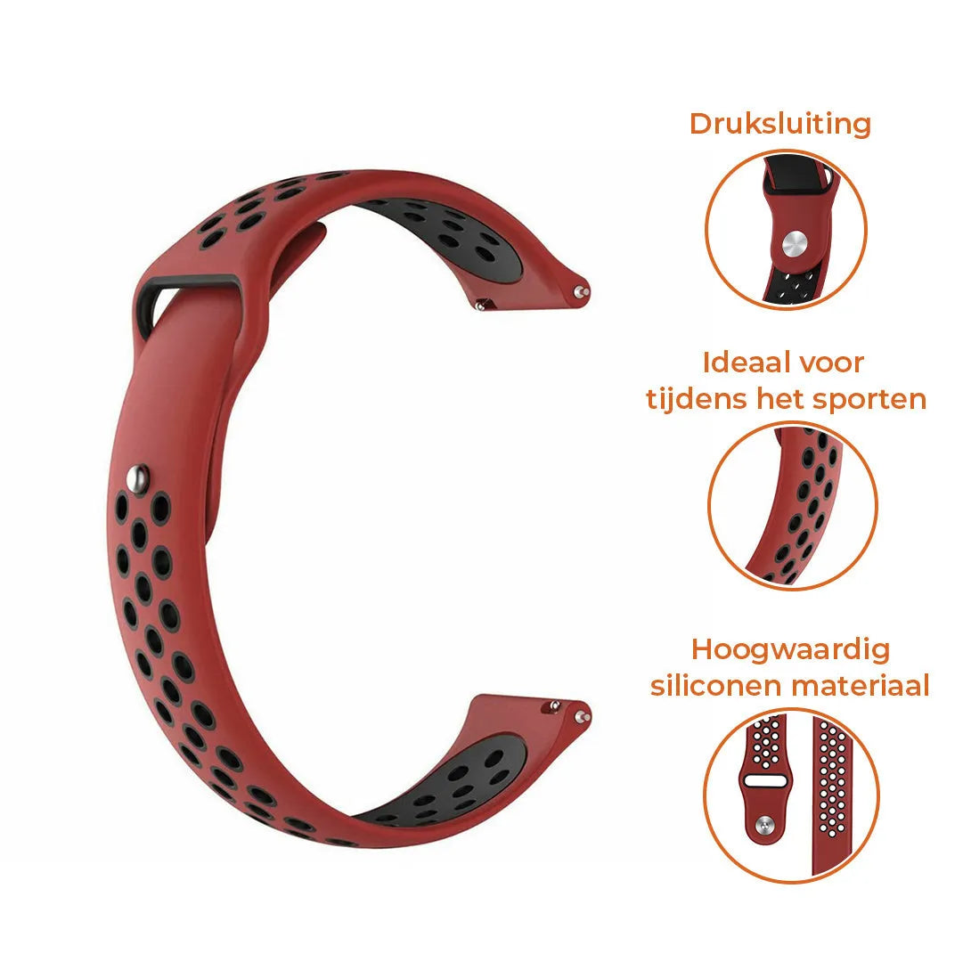 Suunto vertikaler Sportarmband (rot/schwarz)