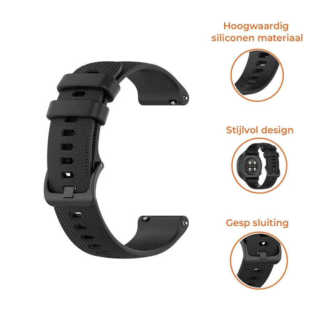 Polar Vantage M3 Luxuriöses Silikonarmband (Schwarz)