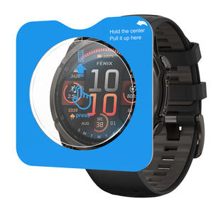 Displayschutzfolie mit 'One-Click' Tool - Garmin Fenix 8 - 47mm