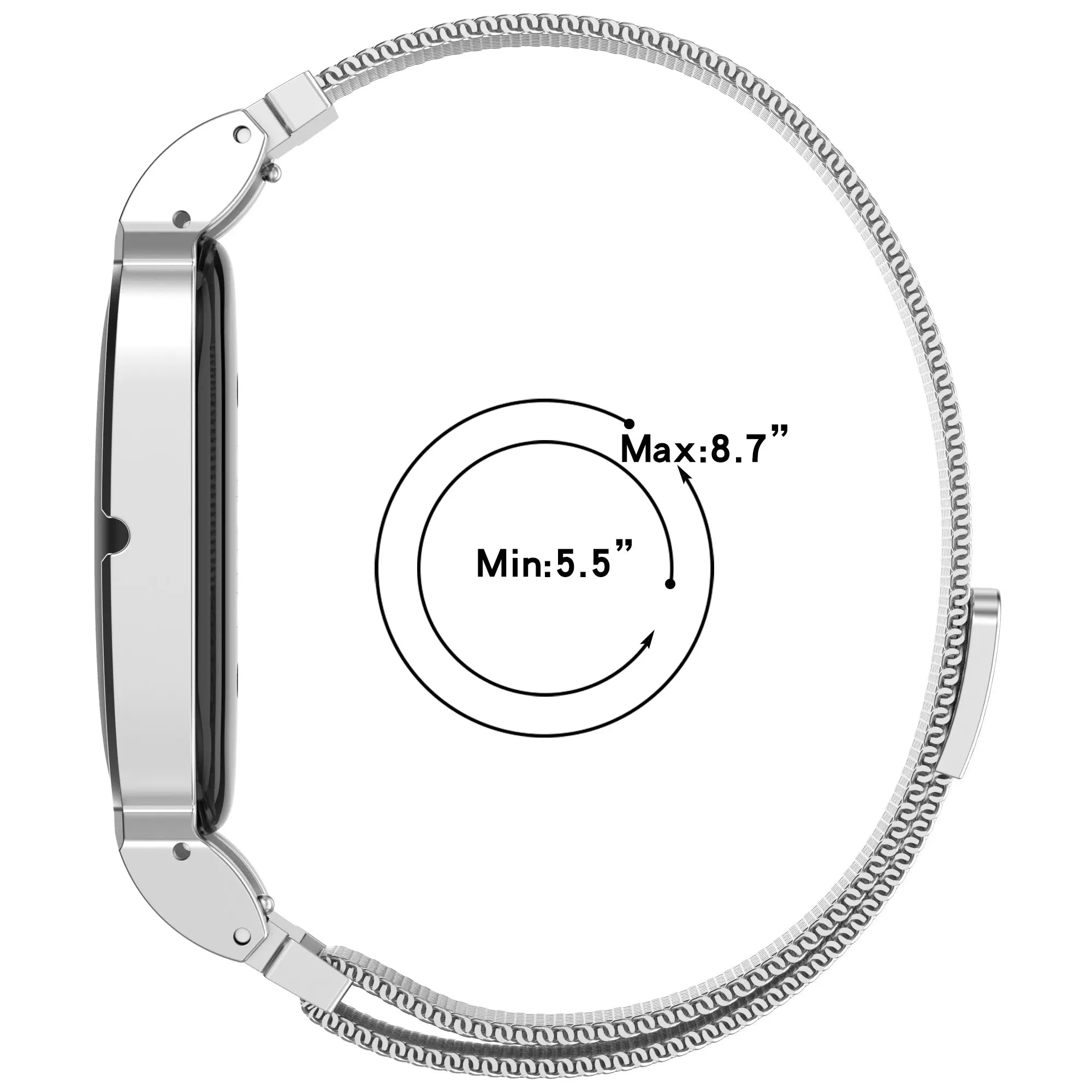 Fitbit Air Milanese Armband (Roségold)