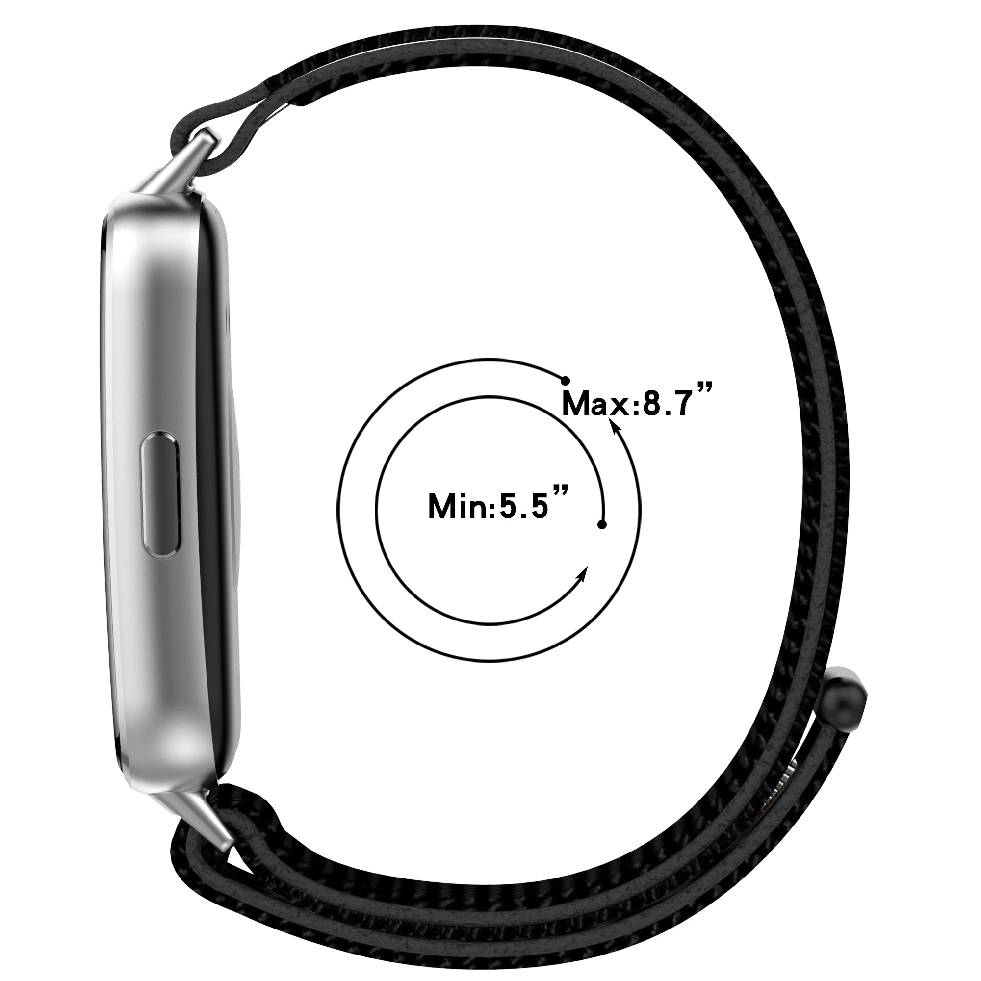 Huawei Band 11 Pro Nylonarmband (Schwarz)