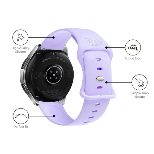 xoxo Wildhearts Polar Ignite 3 Silikonarmband (Lila)