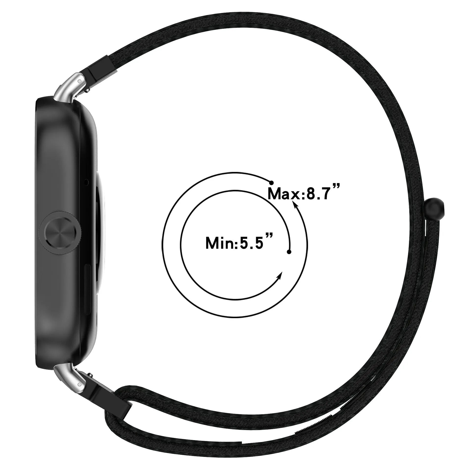 Redmi Watch 6 Nylon Strap (Black)