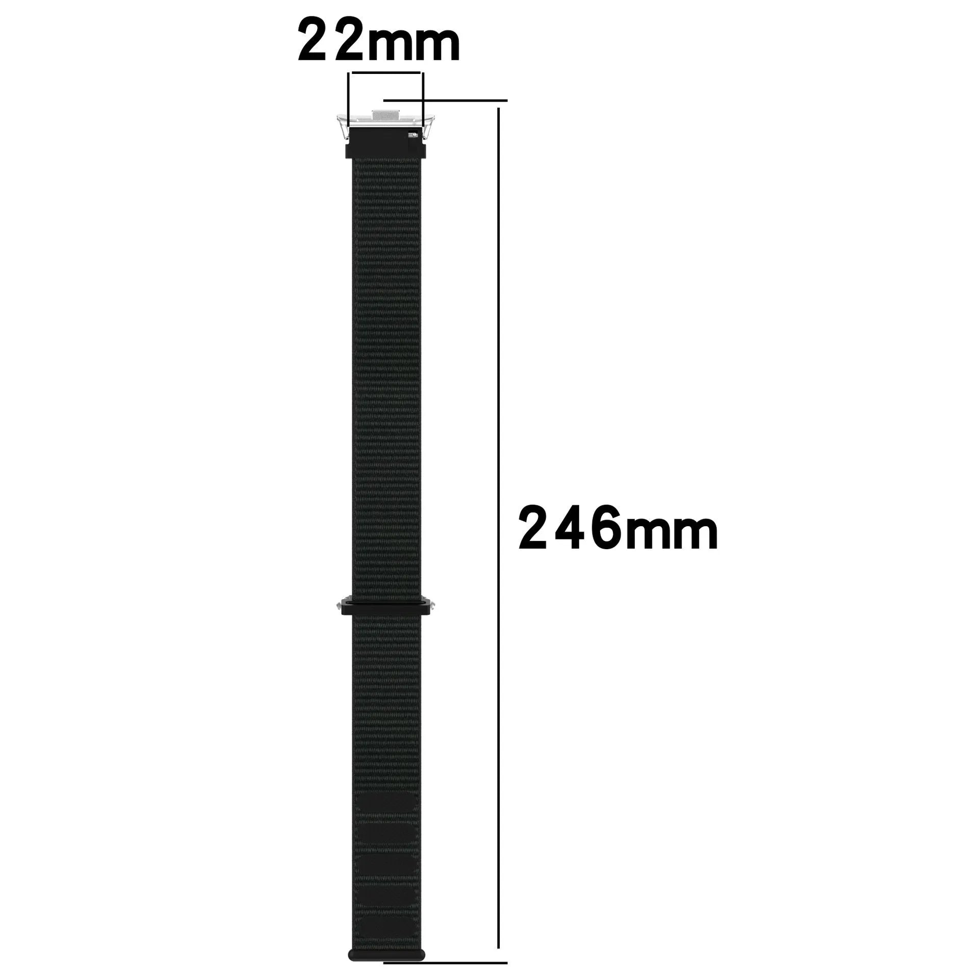 Redmi Watch 6 Nylon Strap (Army Green)