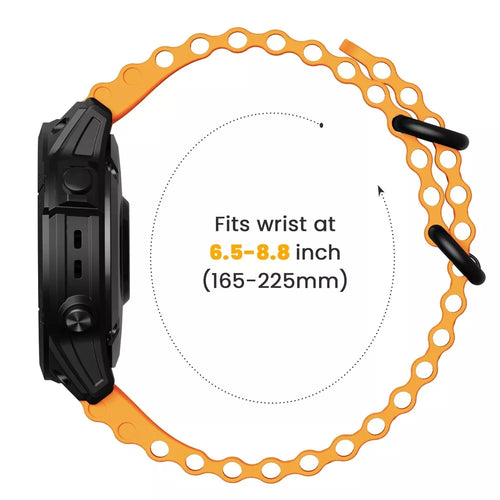 Garmin D2 Mach 2 - 47mm Ocean Armband (Orange)