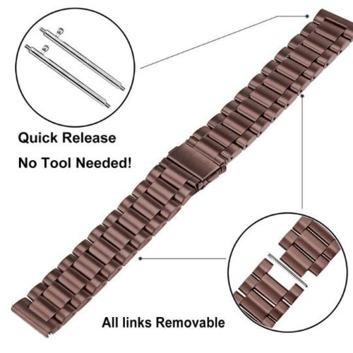 Amazfit GTR 4 Steel Strap (Bronze-Brown)