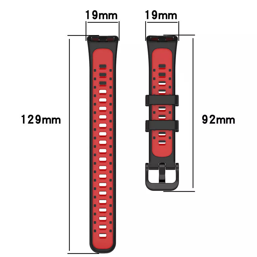 Huawei Band 9 Sportarmband (Schwarz/Rot)