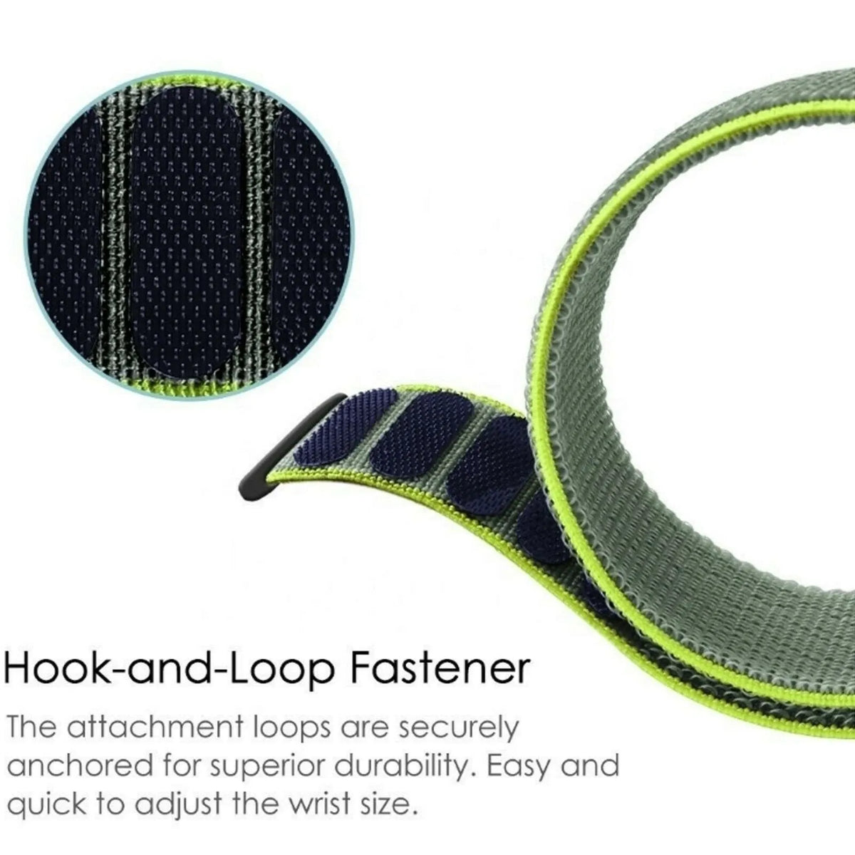 Redmi Watch 5 Active Nylonarmband (Fluoreszierend)
