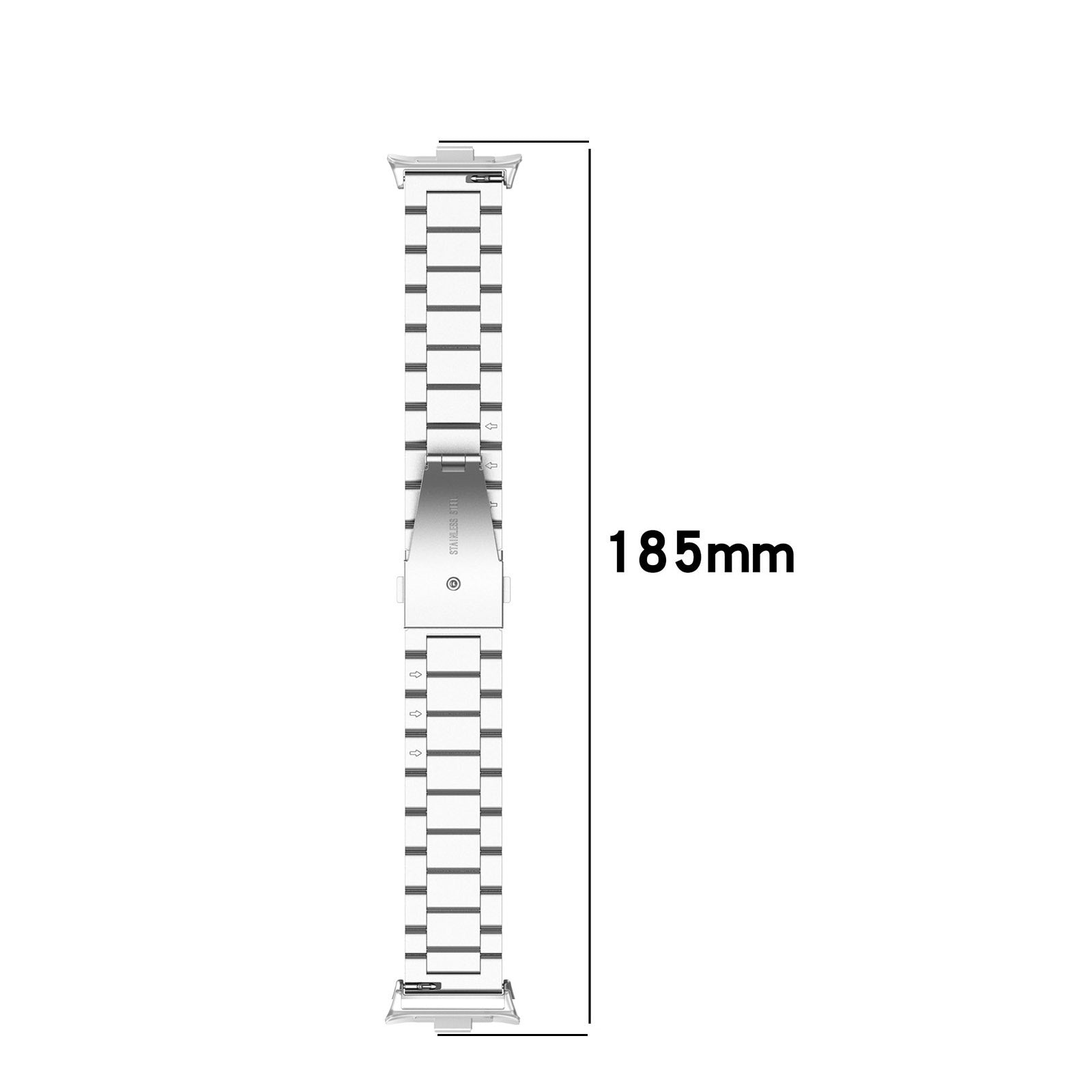 Xiaomi Smart Band 10 Pro Stahlarmband (Silber)
