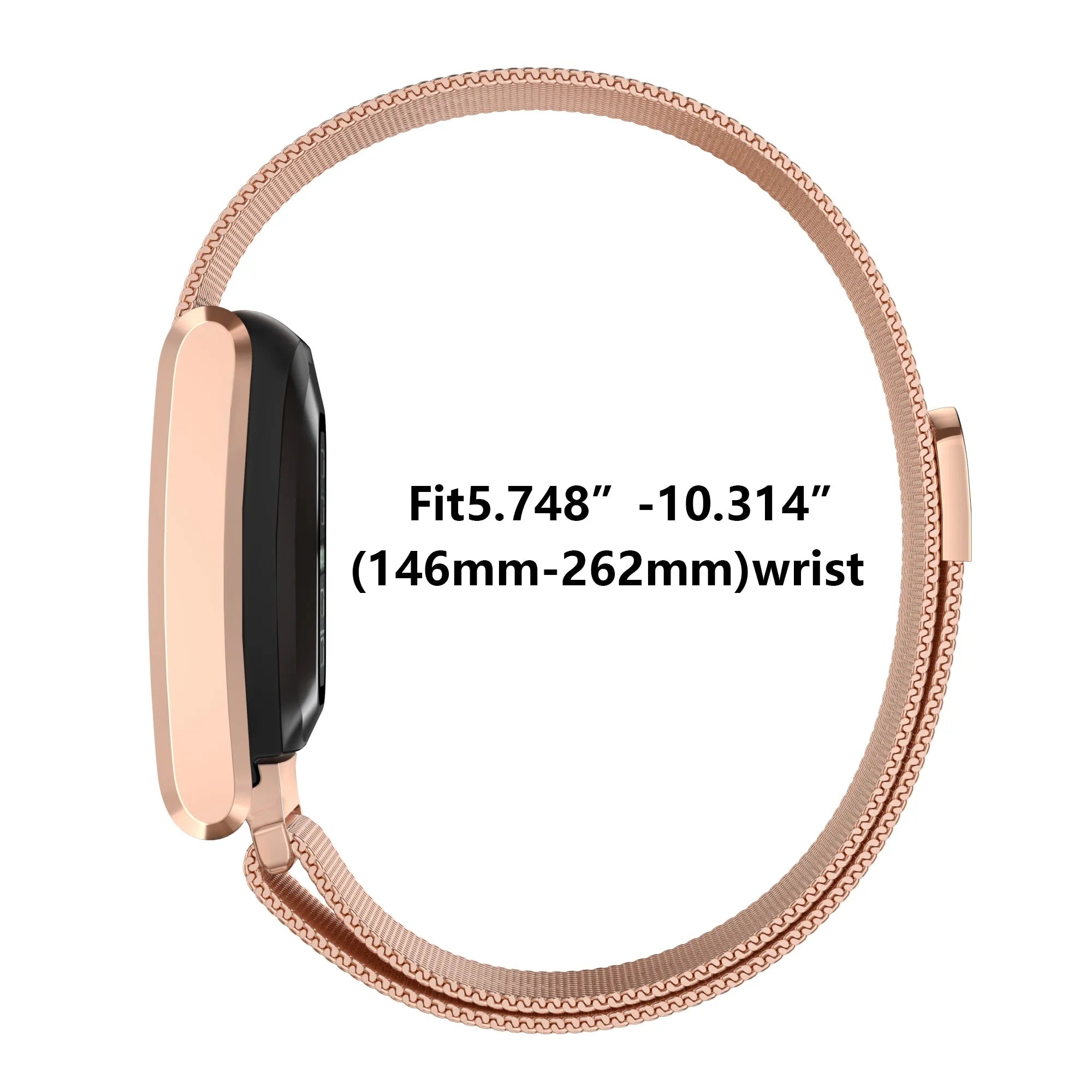 WHOOP MG Milanese Armband (Roségold)
