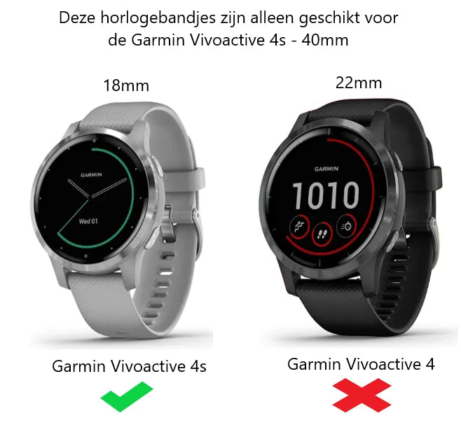 Garmin Forerunner 255s Geflochtenes Armband mit P-Schließe (Regenbogen)