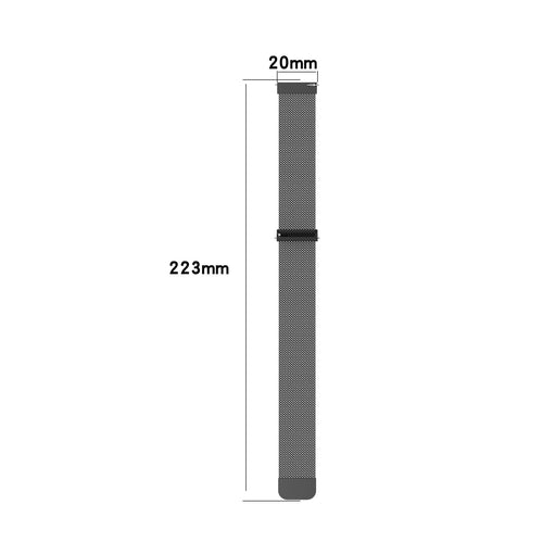 Garmin Venu 3 Milanese Armband (Schwarz)