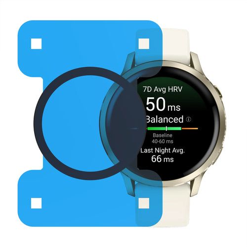 Displayschutzfolie mit 'One-Click' Tool - Garmin Venu 4 - 41mm