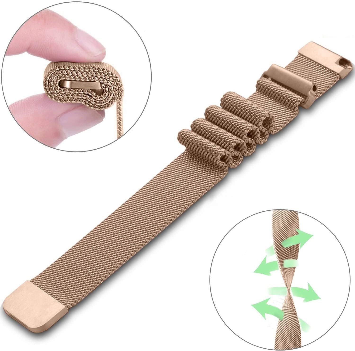 Huawei Watch GT 5 - 41mm Milanese-Armband (Roségold)