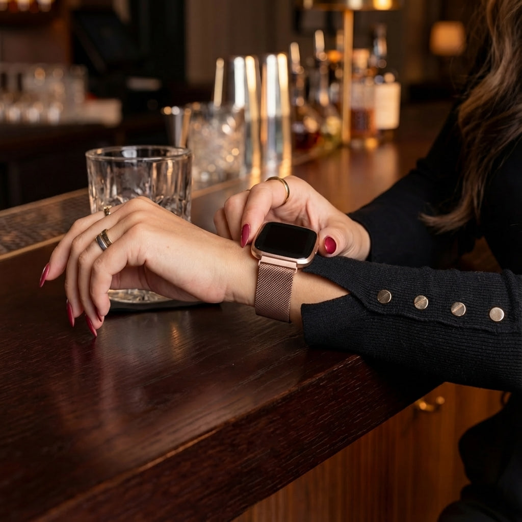 Fitbit Versa / Versa 2 Milanese Armband - Rosa