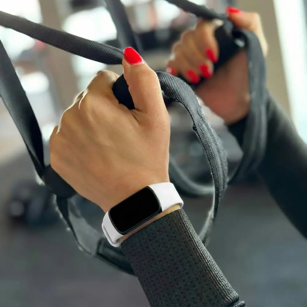 Fitbit Charge 5 Silikonarmband (Weiß)