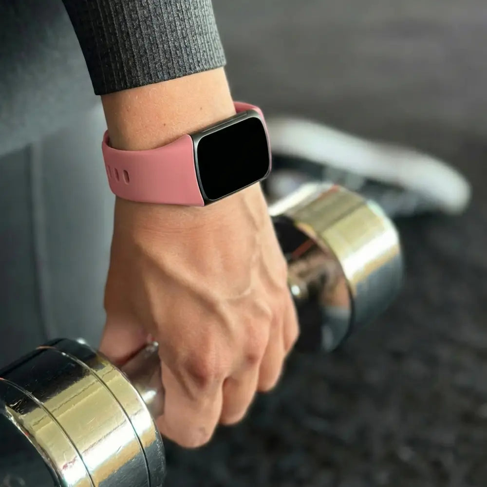 Fitbit Charge 5 Silikonarmband (Rosa)
