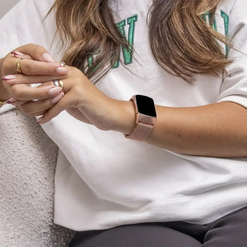 Fitbit Charge 6 Milanese band (rosé pink)