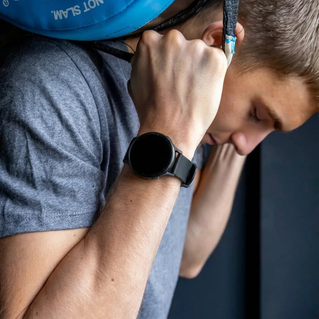 Coros Apex 2 Pro Classic Silikonarmband (Schwarz)